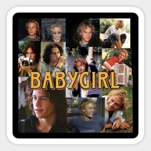 Babygirl Ledger Sticker